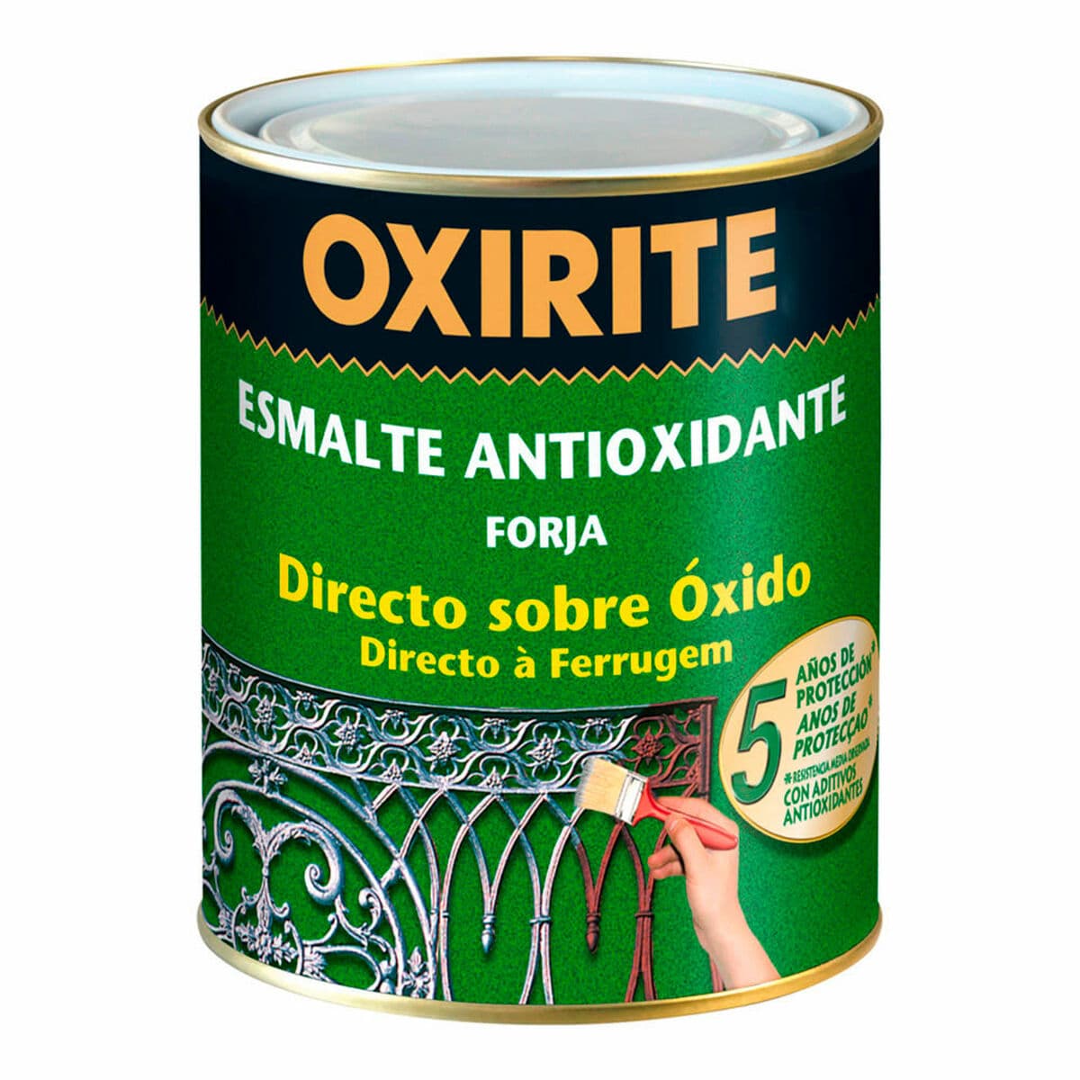 Roestwerende lakverf OXIRITE 5397897 Zwart 4 L