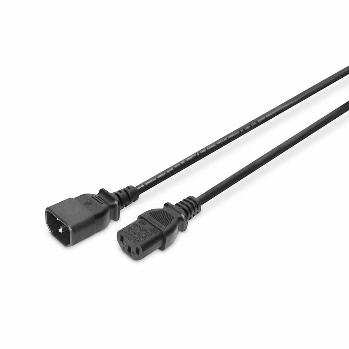 Netzkabel Digitus AK-440201-018-S Schwarz 1,8 m