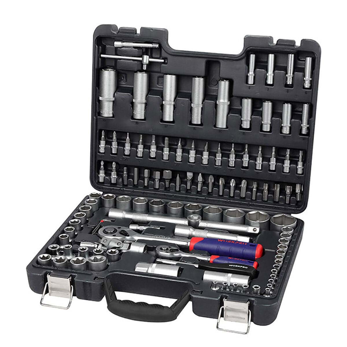 Coffret à outils Workpro Acier Acier chrome-vanadium 108 Pièces