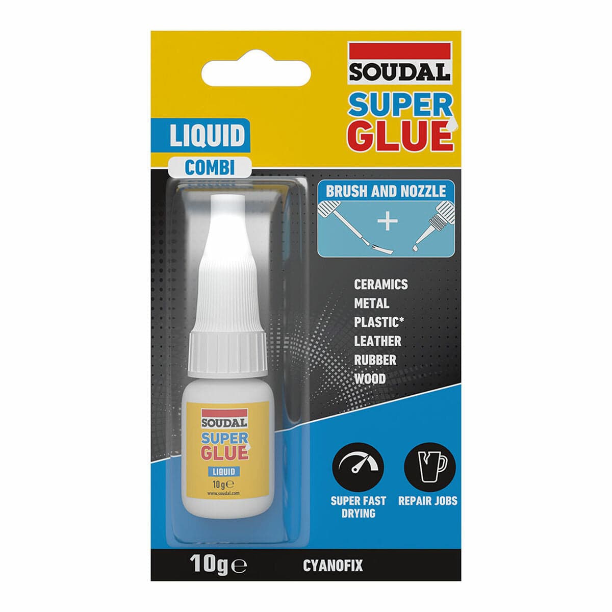 Soudal 160024 secondelijm 10 g