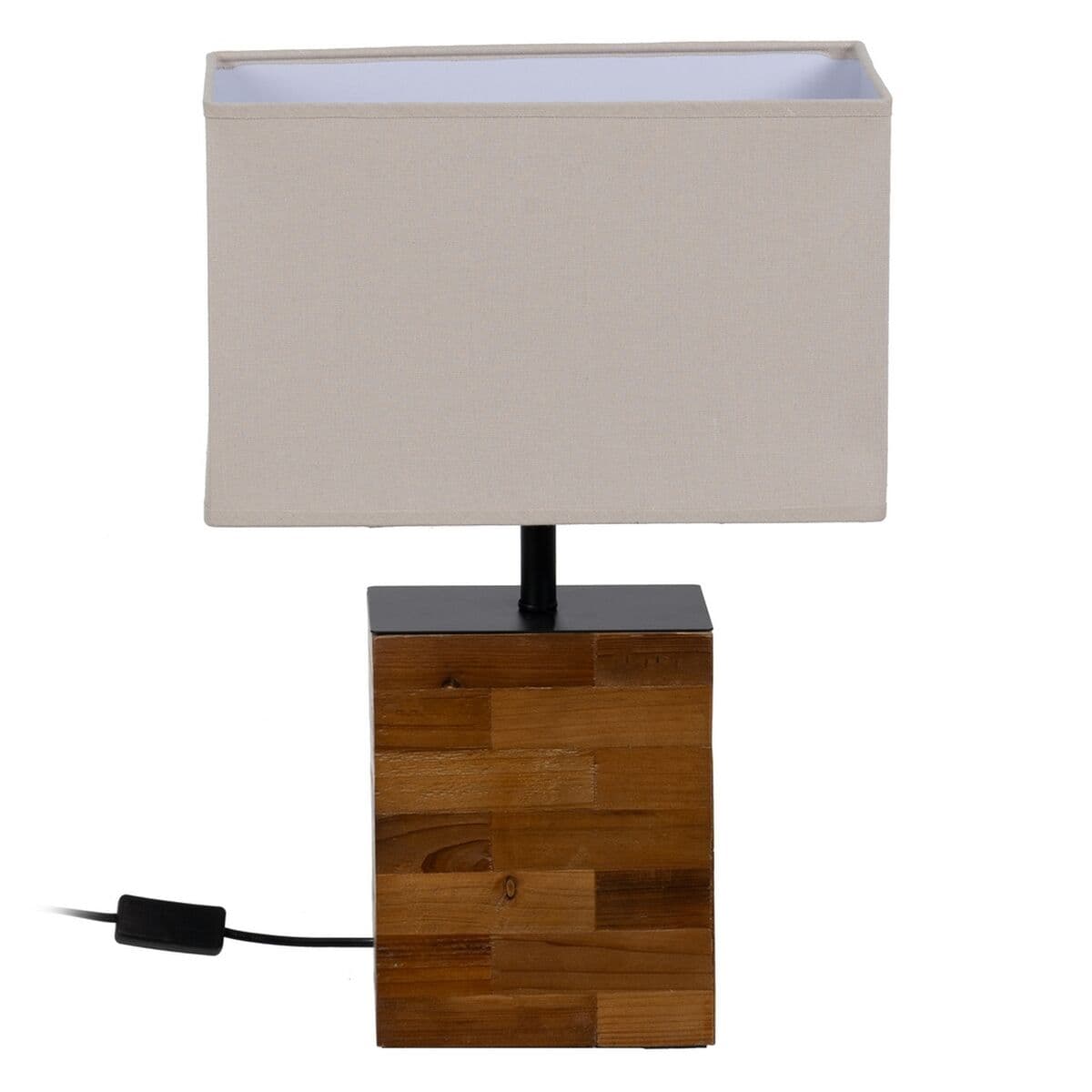 Schreibtischlampe Braun Creme 60 W 220-240 V 35 x 18 x 51 cm
