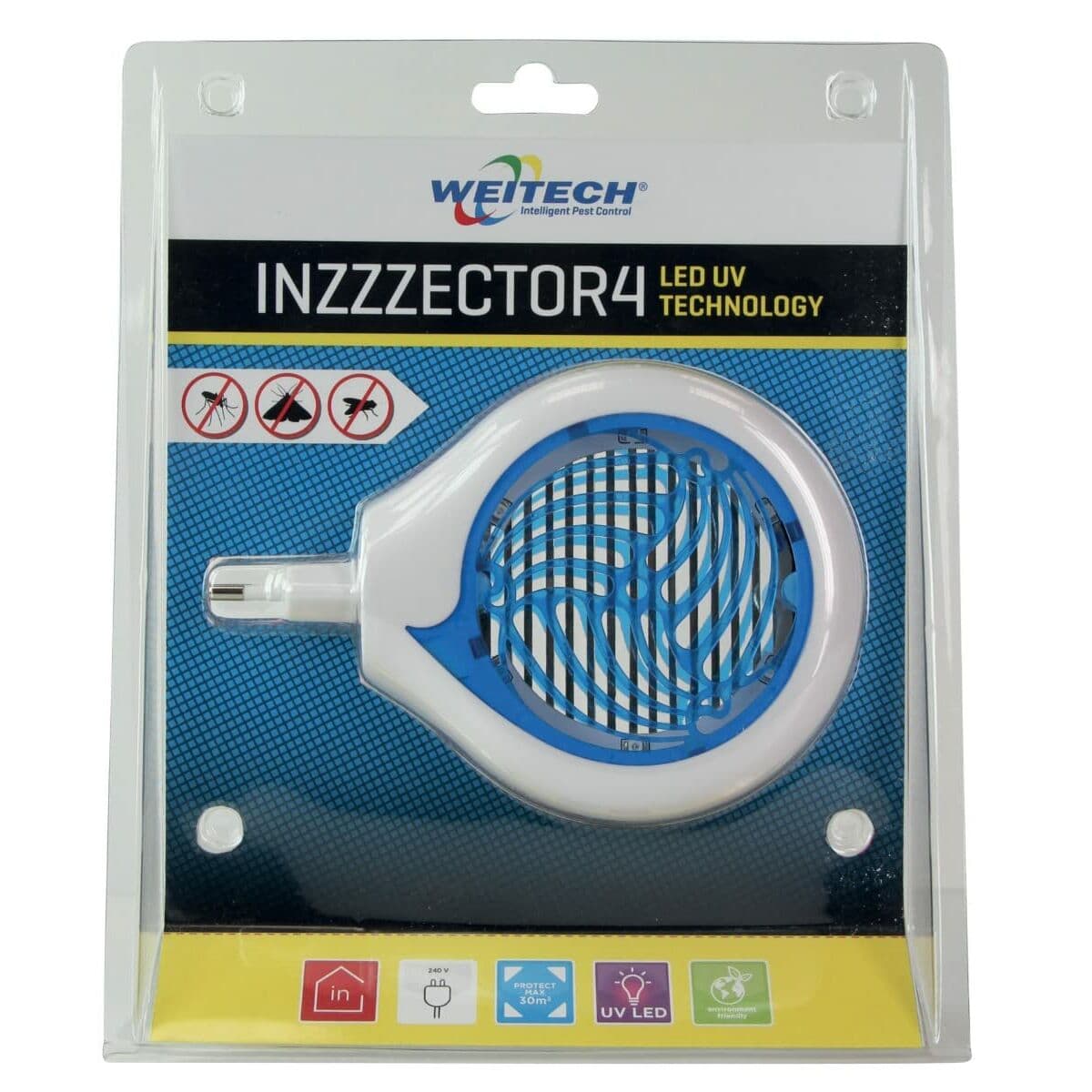 Destructeur d'insectes électrique Weitech Inzzzector4 20 m²