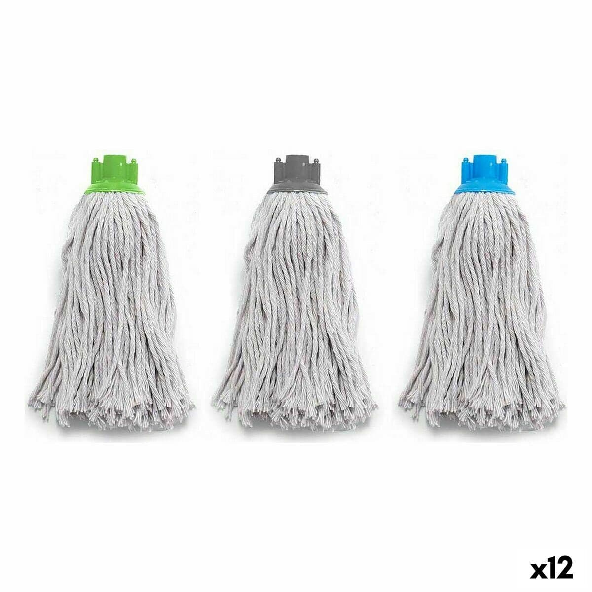 Balai à Franges Microfibre 8 x 28 x 8 cm (12 Unités)