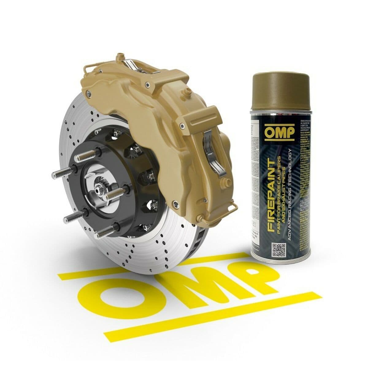 Sprühfarbe OMP OMPPC02001000002 Bremssättel 400 ml Gold