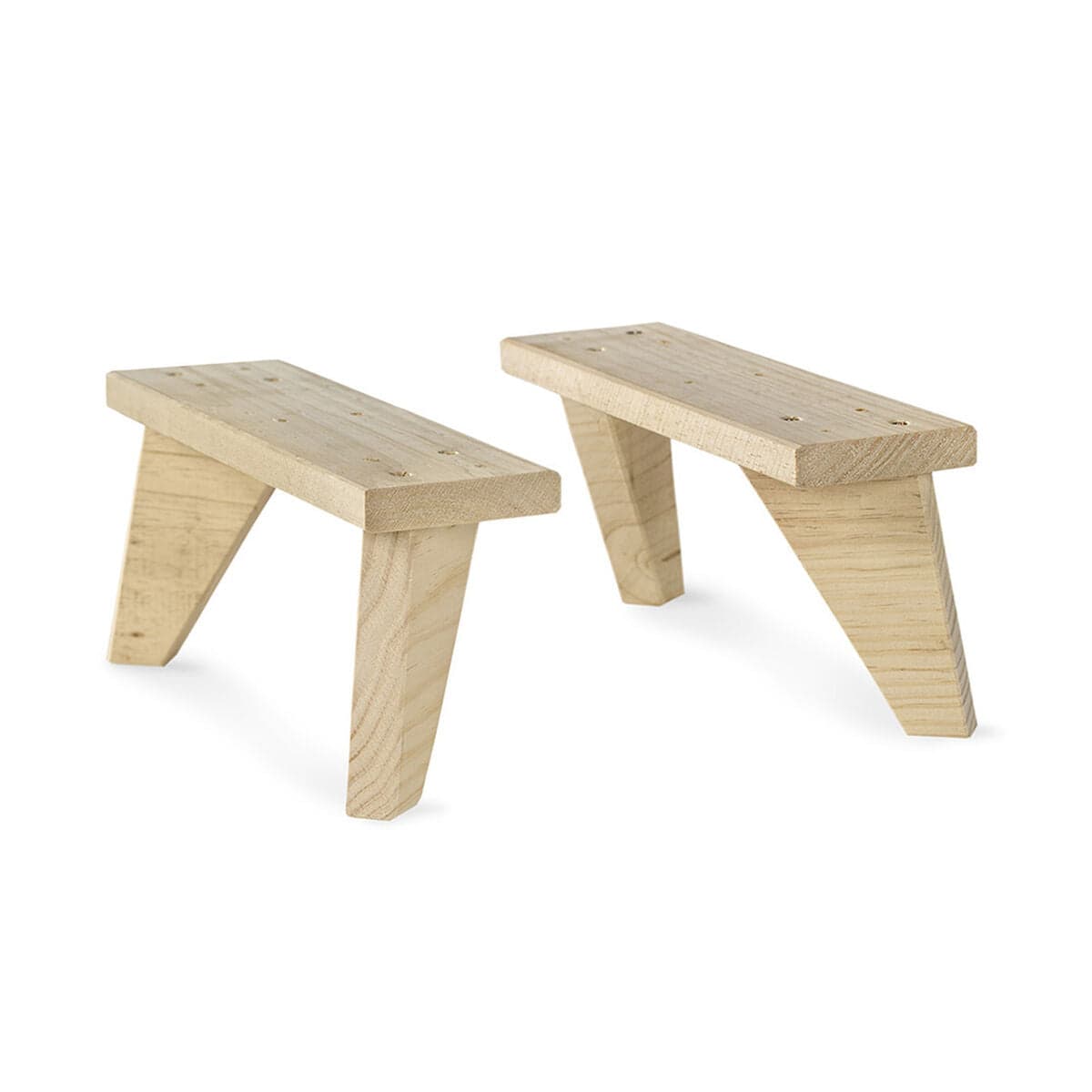 Astigarraga Dinamic Möbelfüße Kiefernholz Natur (13,5 x 9 x 31 cm)
