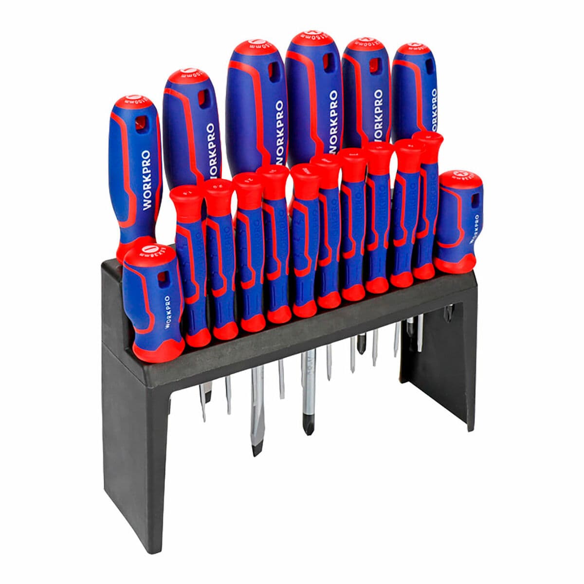 Jeu de tournevis Workpro Phillips Plat Torx 18 pièces
