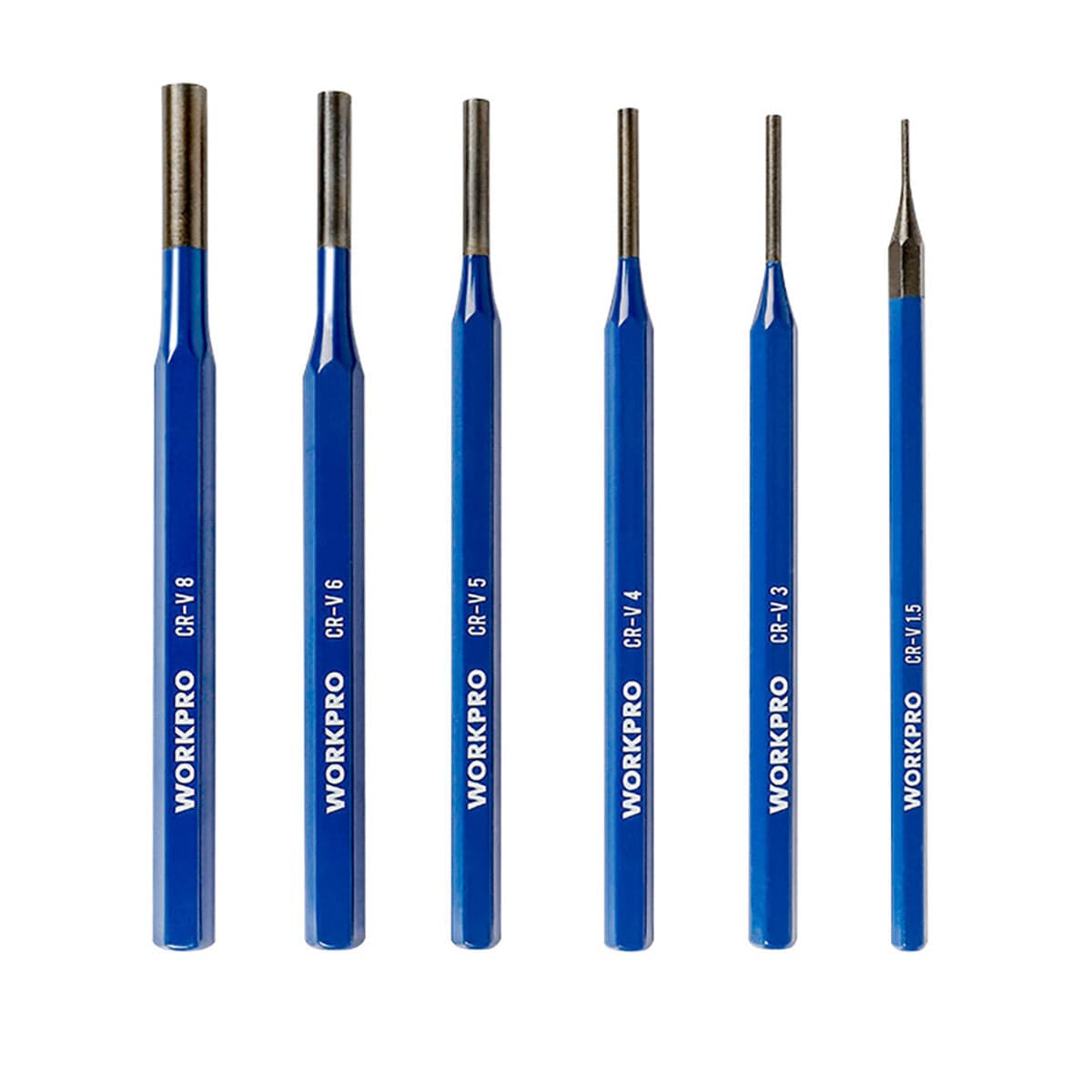 Workpro Zylindrischer Splinttreiber-Satz