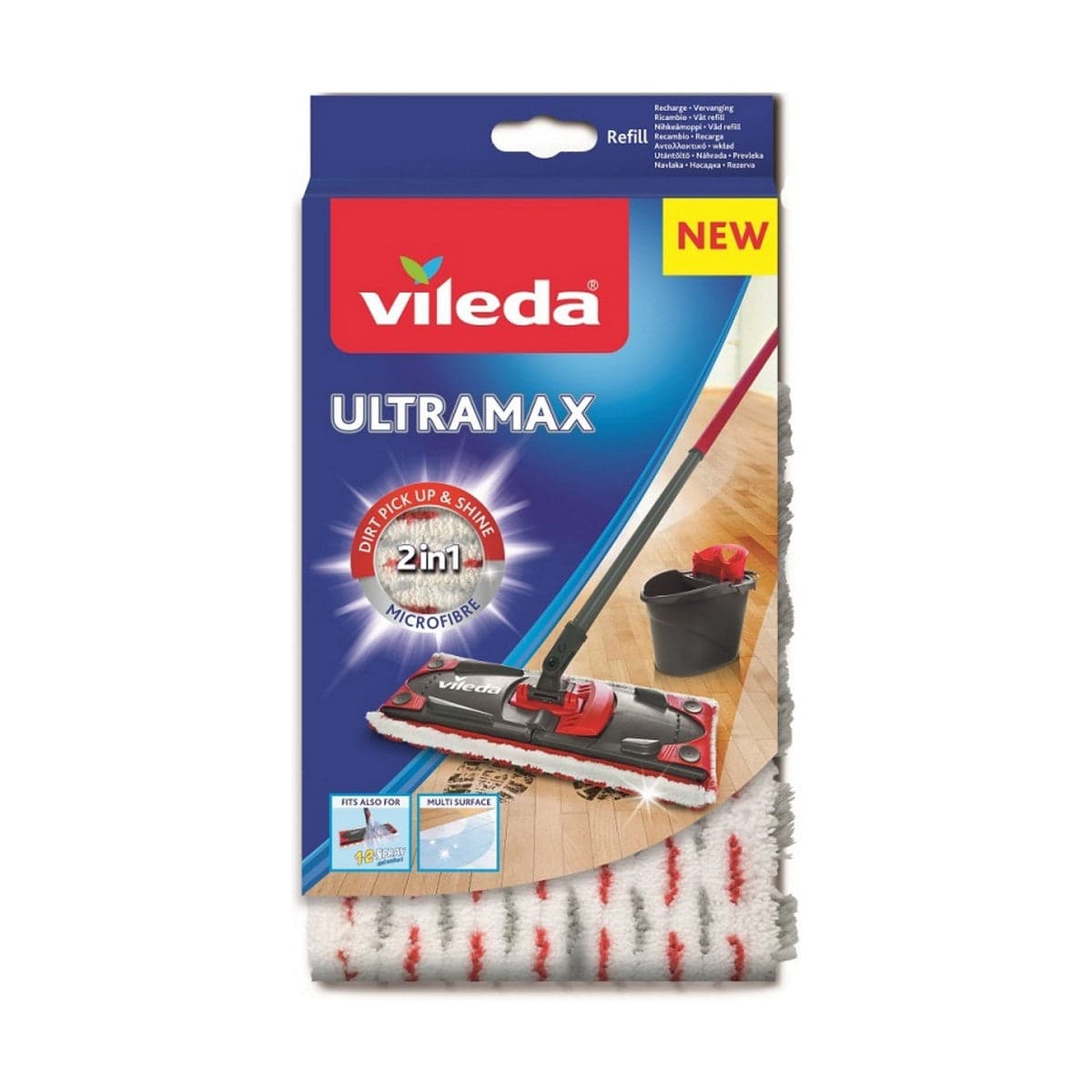 Vileda Ultramax Microfibres Wischmop-Ersatzbezug
