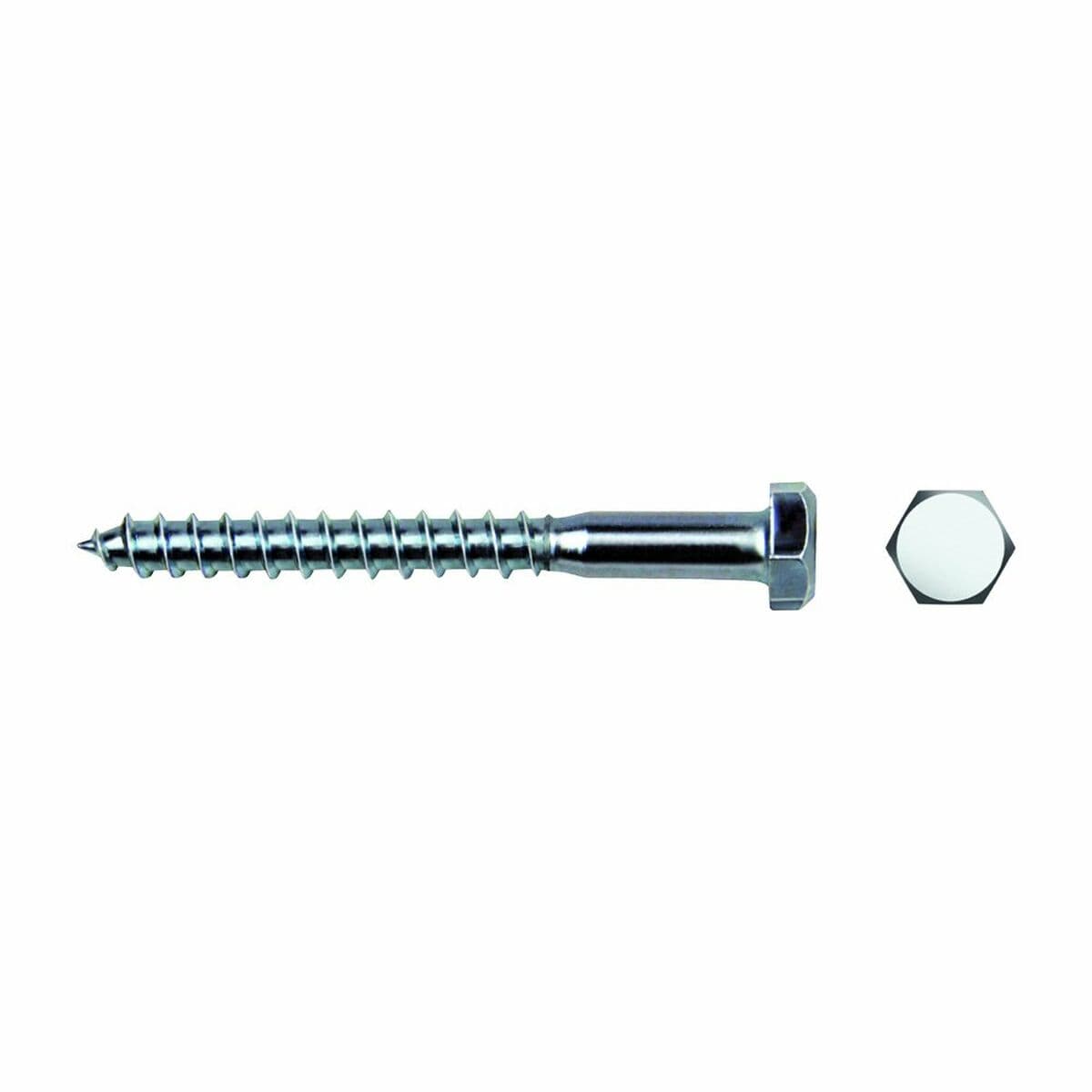 Schrauben CELO 8 x 70 mm verzinkt Sechskant 200 Stück