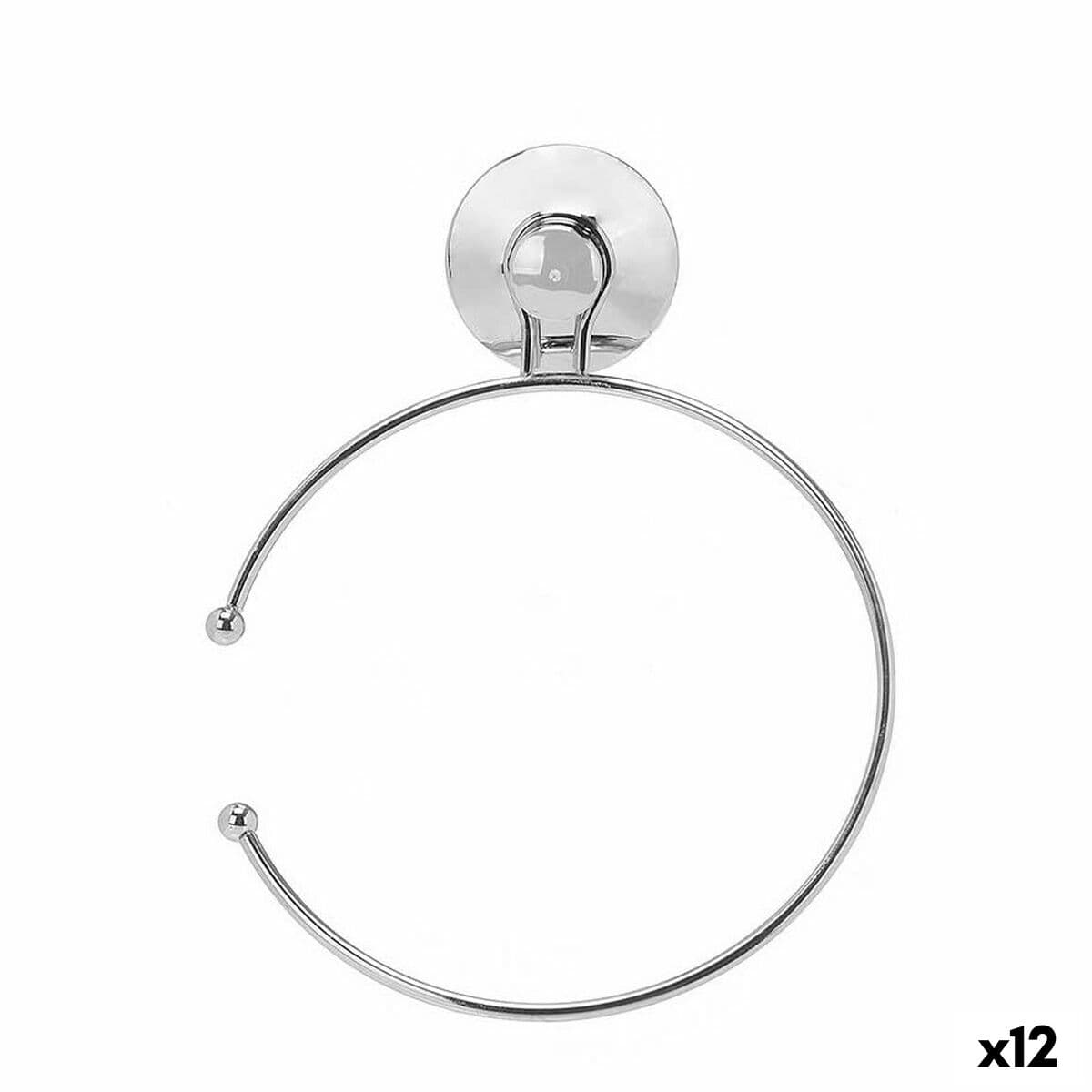 Handdoekring Berilo Staal ABS 16 x 20 x 4 cm (12 stuks)