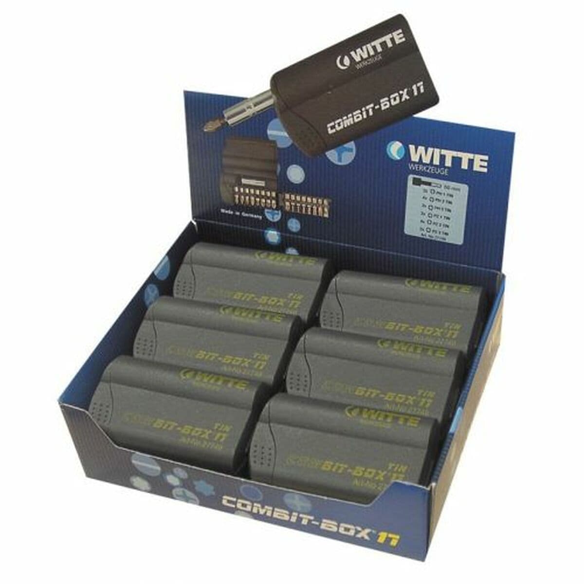 WITTE COMBIT-BOX 17 Bitset 17 Delen