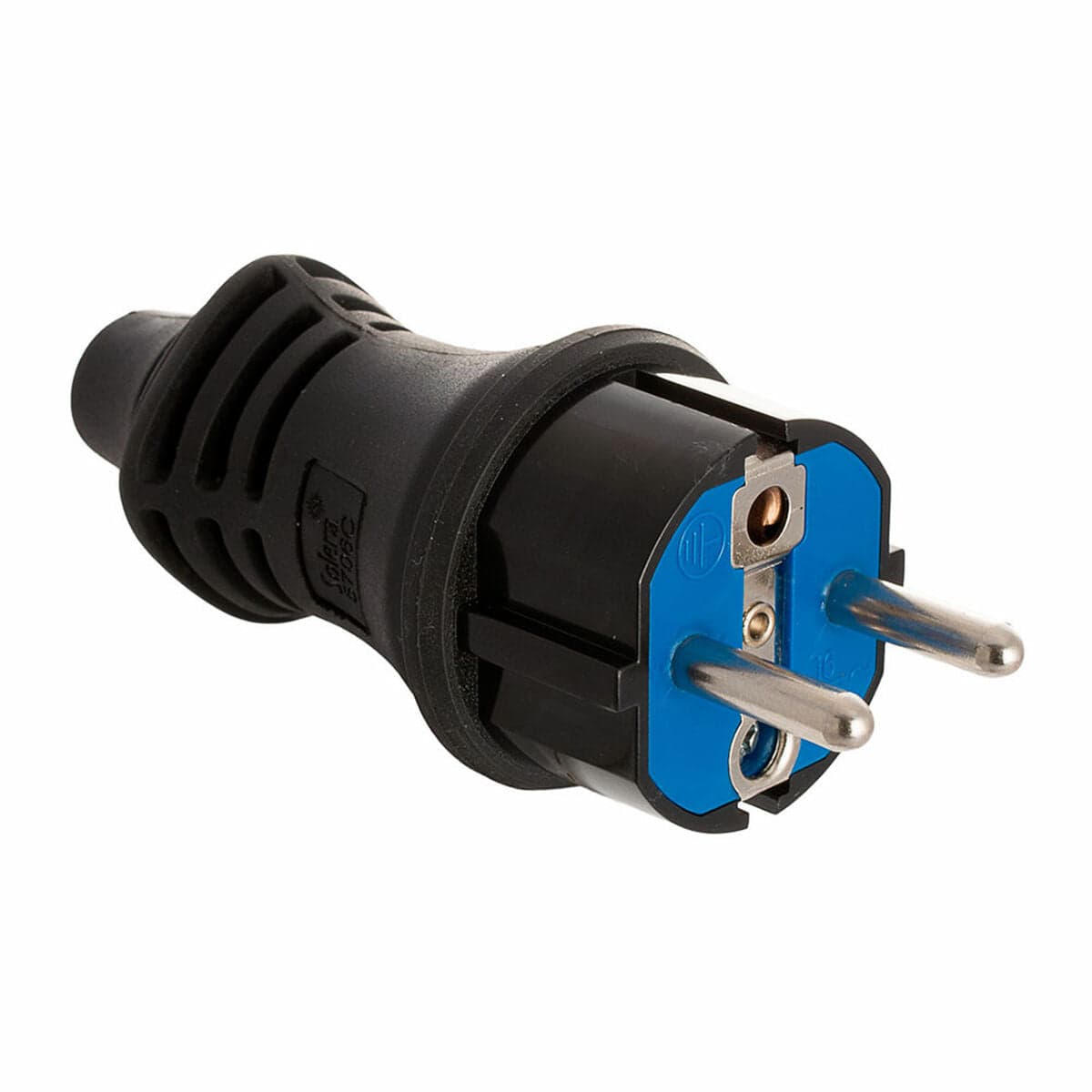 Solera 5706c Pin Plug Black 250 V 4,8 mm