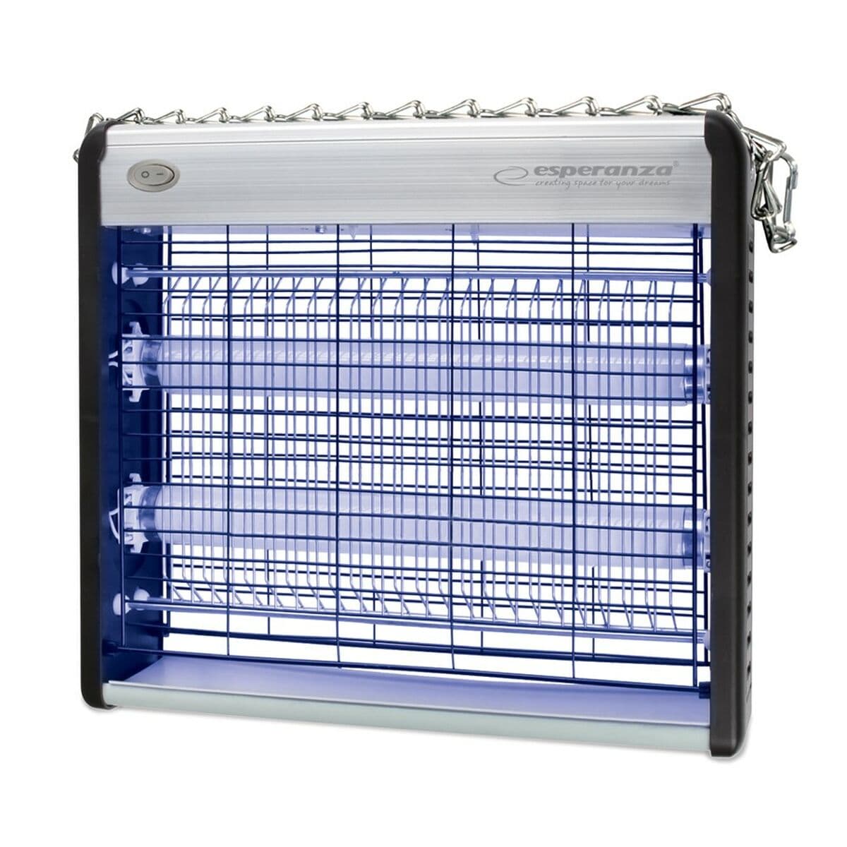 Insektenvernichter-Lampe Esperanza EHQ003 Weiß 12 W