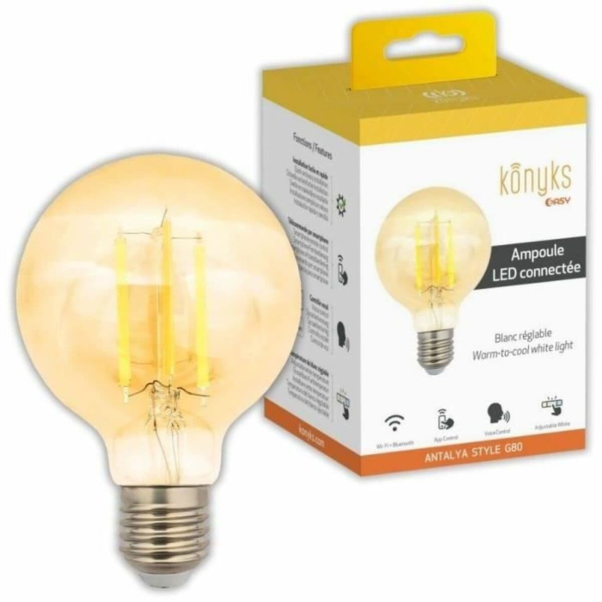 Slimme LED-lamp Konyks e27 E27 (6500 K)