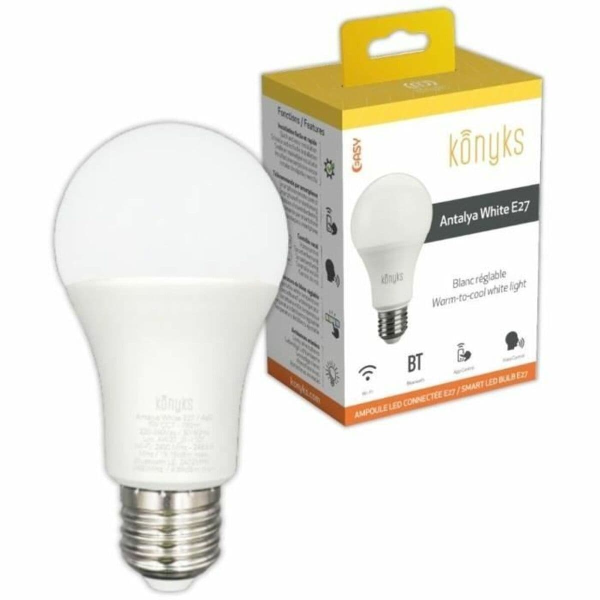 Konyks E27 Slimme LED Lamp Wit F 6500 K