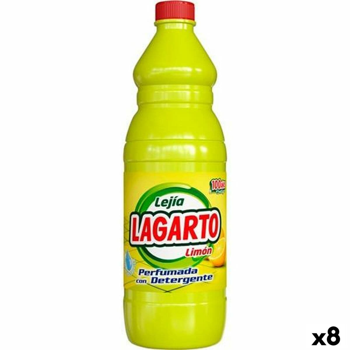 Bleach Lagarto Lemon 1.5 L (8 Units)