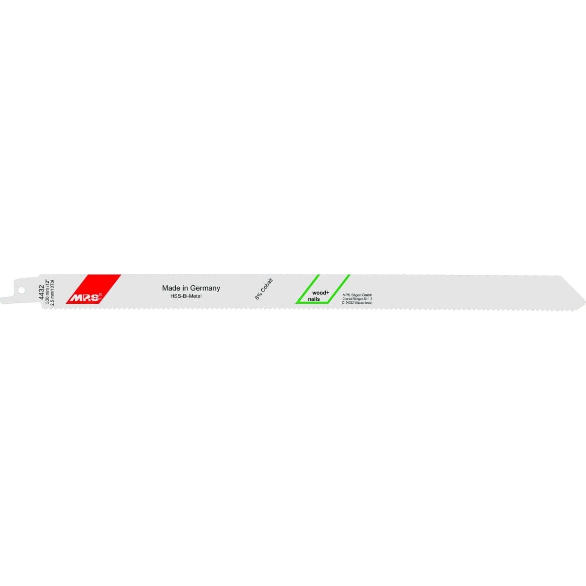 MP.S 4432 Säbelsägeblätter 10 tpi (5 Stück)