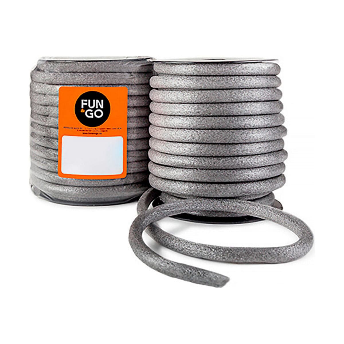 Fun&Go afdichtingsmiddel grijs 10 m Ø 15 mm