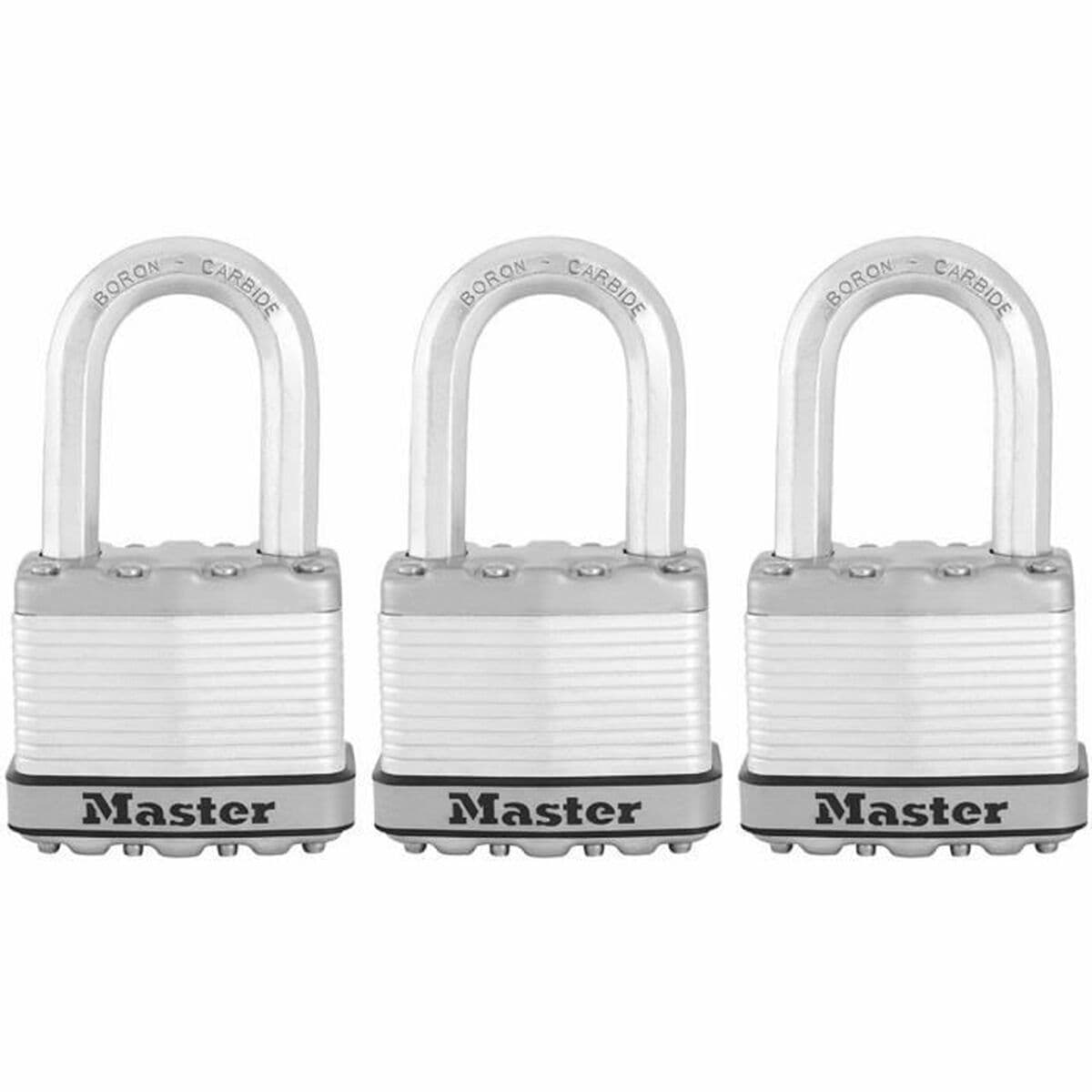 Sleutelhangslot Master Lock (3 stuks)