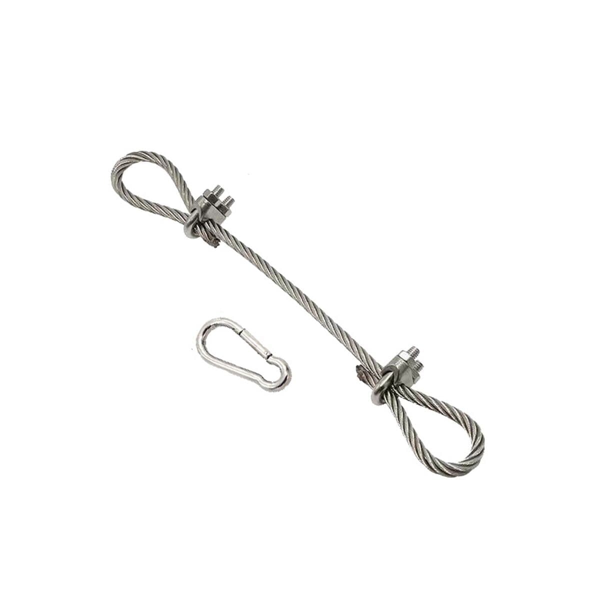Câble de fixation en acier pour voile d'ombrage Vela sombreo 3 m