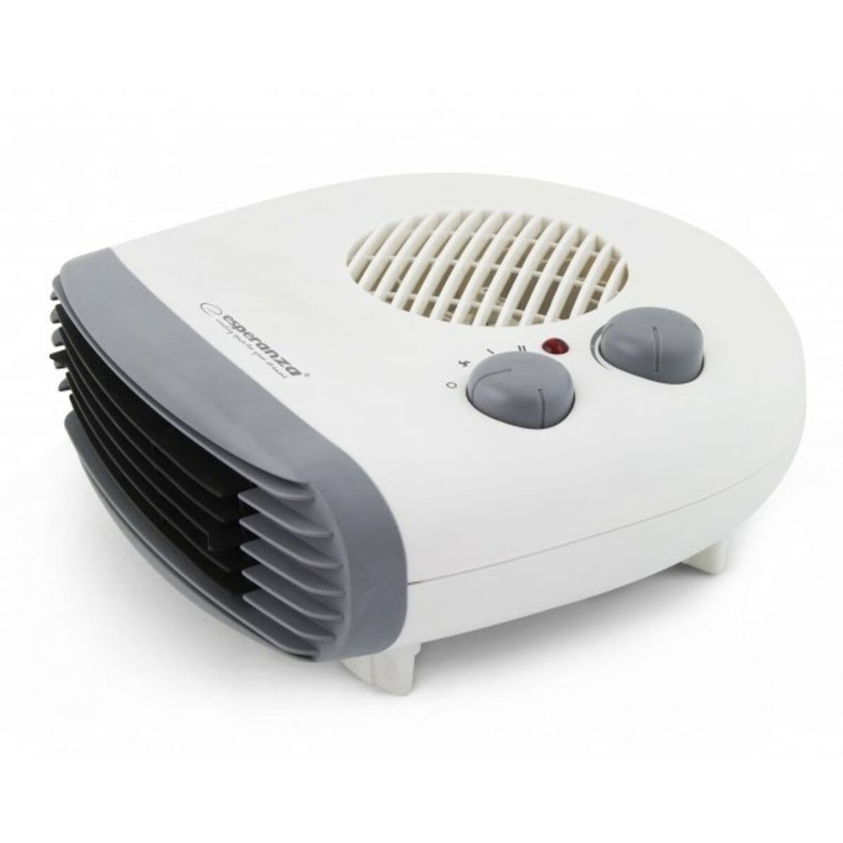 Chauffage soufflant portable Esperanza EHH003 blanc gris 1000 W 2000 W
