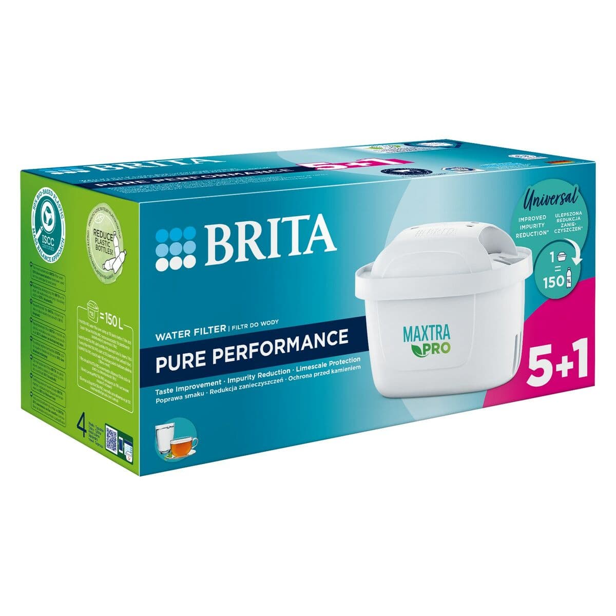 Brita MX+ Pro Filter for Filter Jug (6 Units)