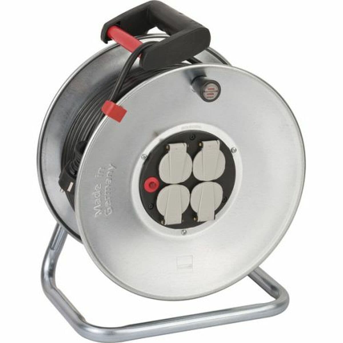 Cable reel Brennenstuhl Garant® S 4 E IP20 H05VV-F 50 m 3 x 1.5 mm 4 Plugs