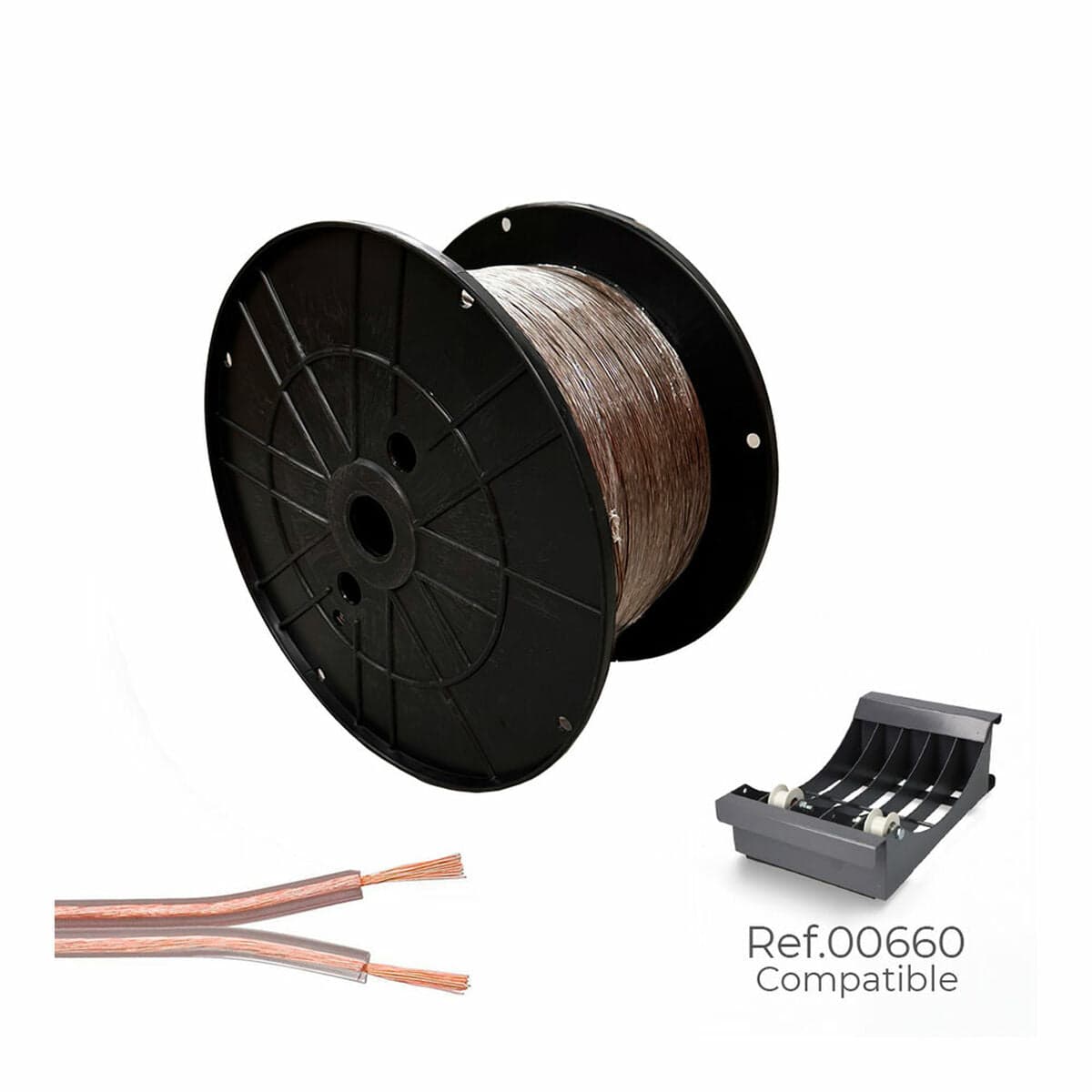 Sediles transparent parallel cable 2 x 0,75 mm 500 m