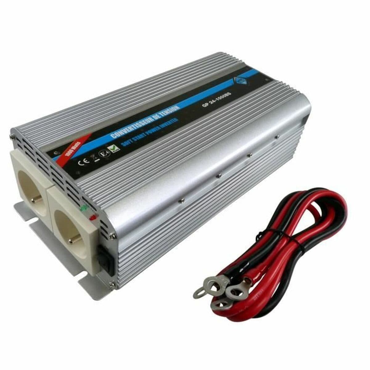 Spannungswandler HTC EQUIPEMENT 1000 W 24 V 220-240 V