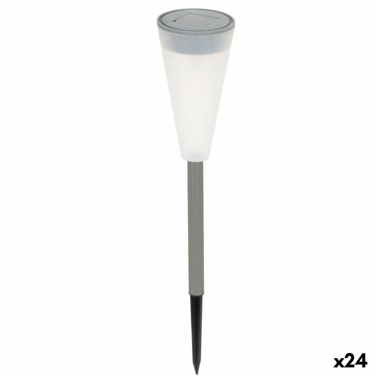 Aktive plastic solar garden lights 6.7 x 39 x 6.7 cm (24 Units)