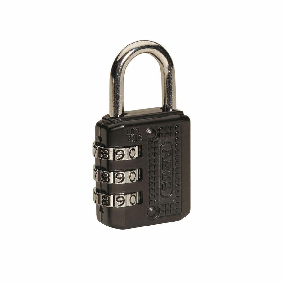 ABUS 715/20 Combination Padlock Black Steel Zinc (2 cm)