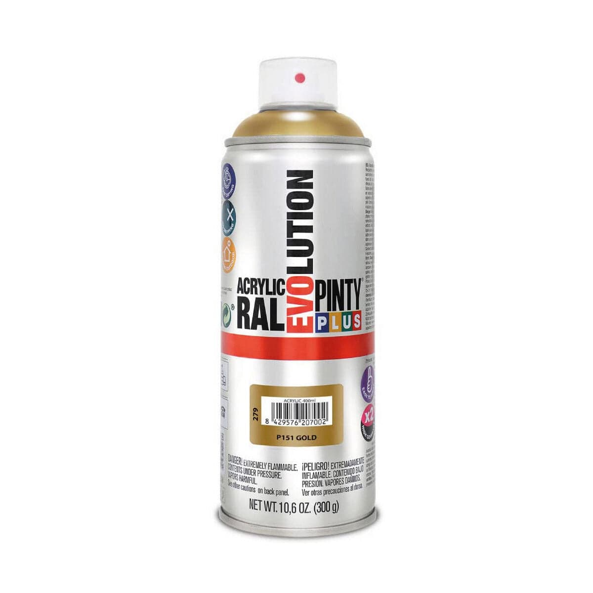 Pintyplus Evolution P151 Sprühlack 400 ml Gold