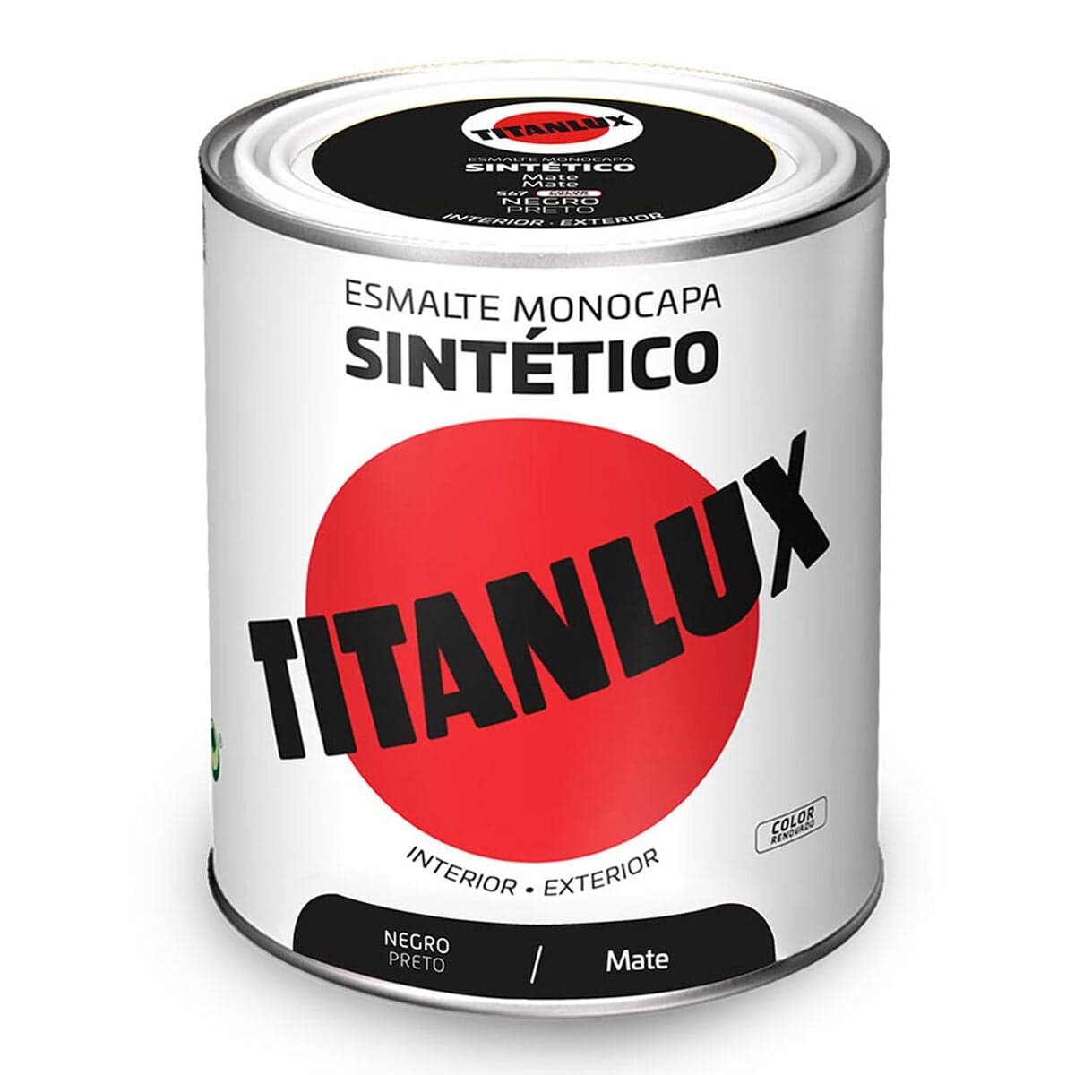 Peinture laque synthétique Titanlux 5809006 Noir 750 ml