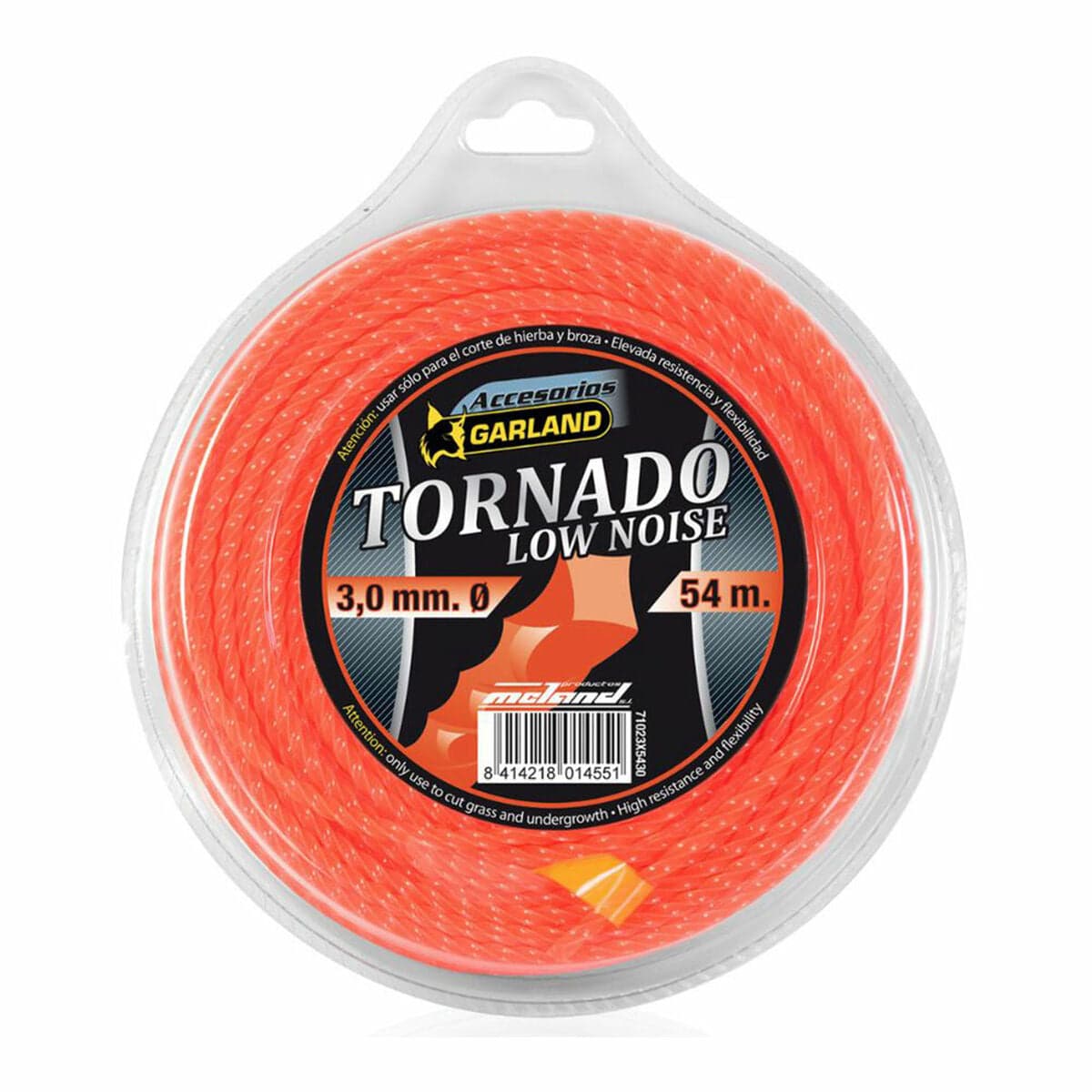 Mähfaden Garland Tornado X 71023X5430 3 mm 54 m Geringer Geräuschpegel