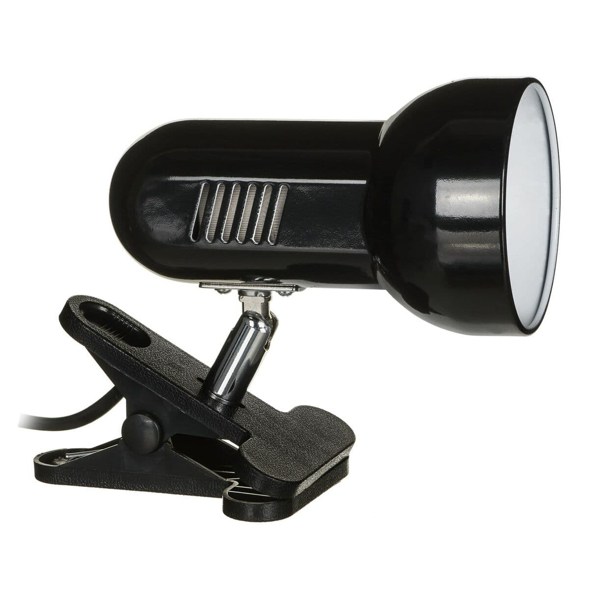 Lampe de bureau Activejet AJE-CLIP noir métal plastique 60 W