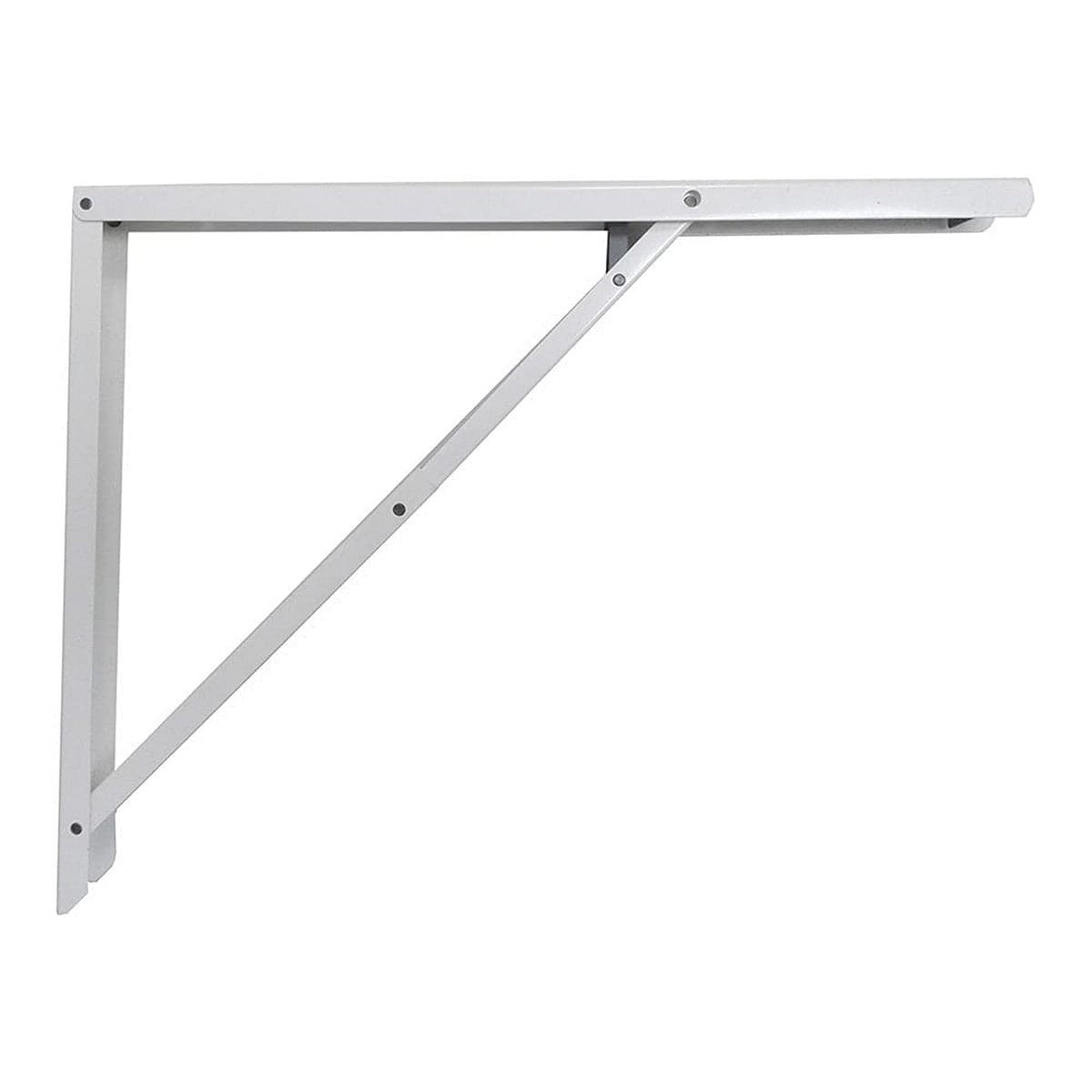 Anschlagwinkel Fepre Weiß Stahl 40 x 52 cm klappbar Flip-Top