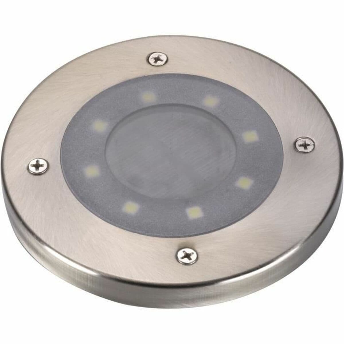Solar-Powered Floor Spotlight Smart Garden Black Aluminium (4 Units)
