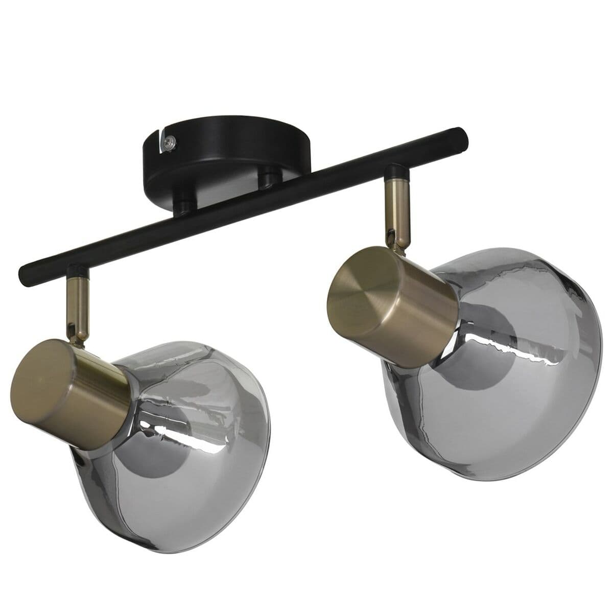 Deckenleuchte Activejet AJE-LISA 2P Schwarz Gold Metall 40 W