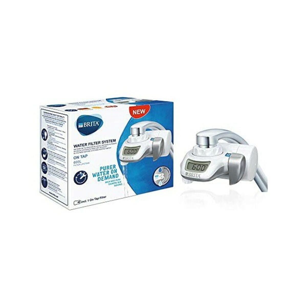 Brita PUUDUU Wasserfilter für Wasserhahn 600 L