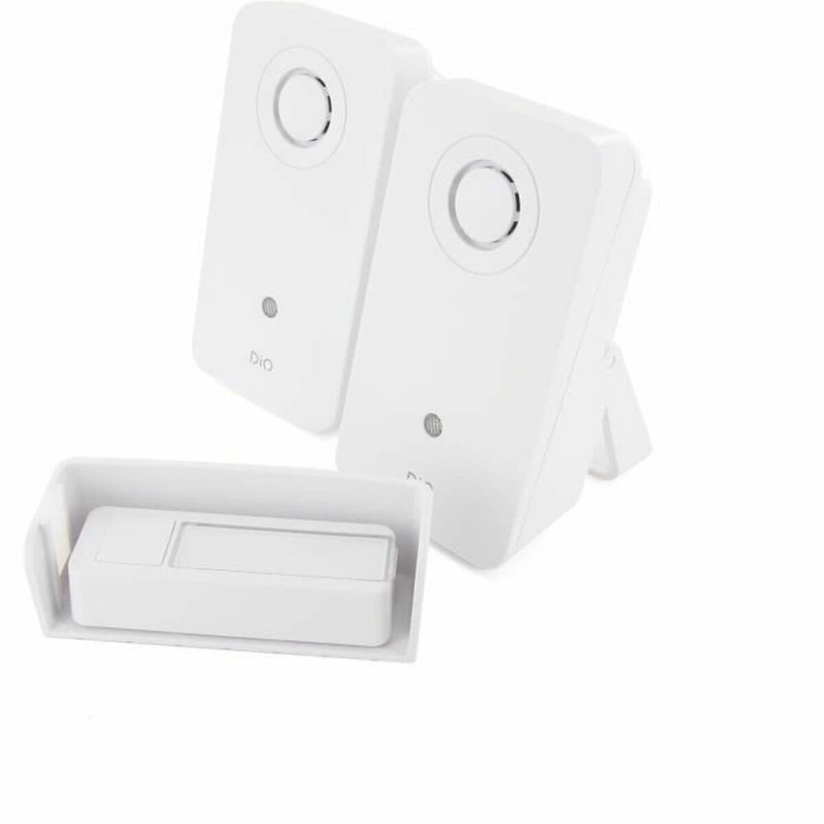 Sonnette sans fil avec bouton-poussoir Chacon