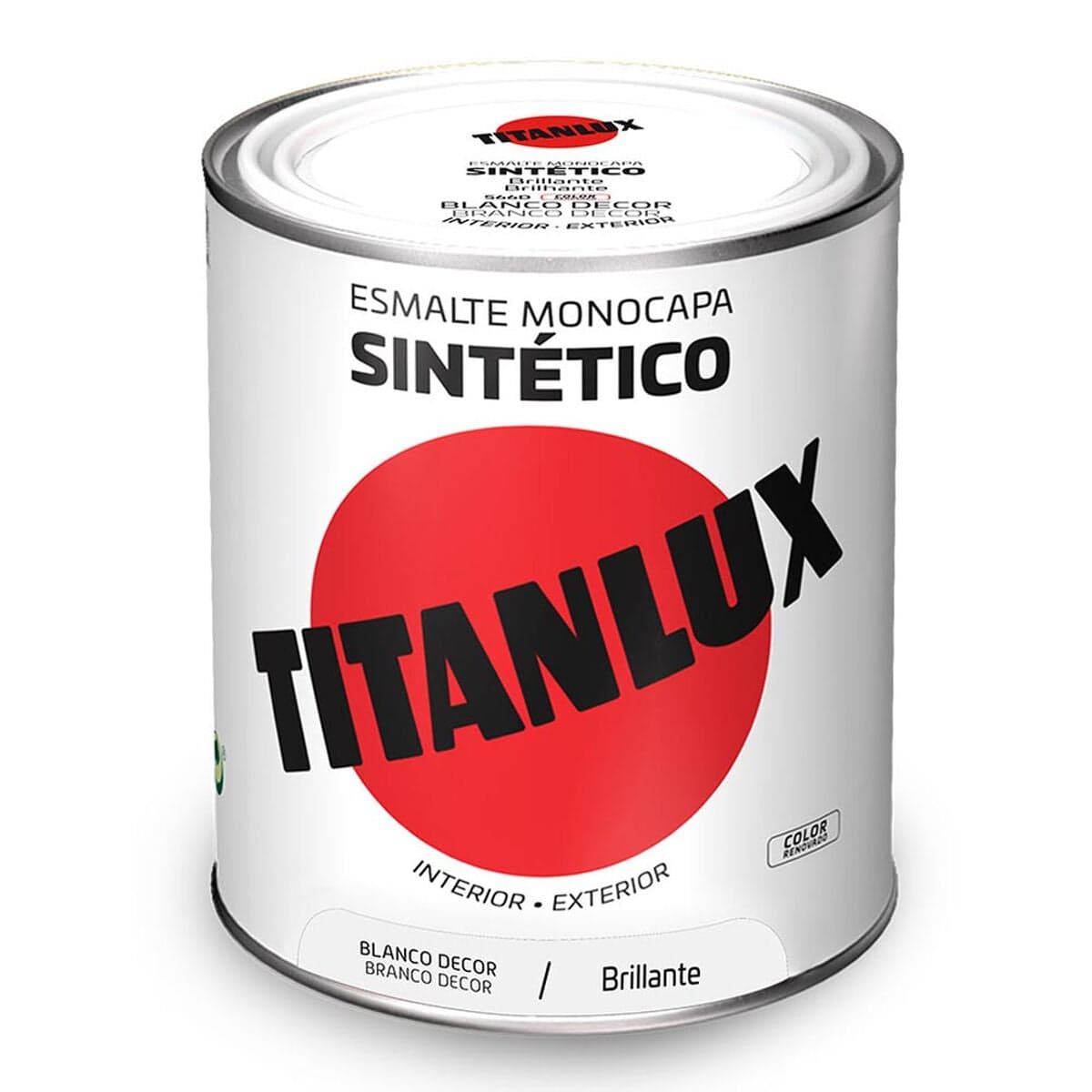 Peinture laque synthétique Titanlux 5809019 Blanc Brillant 750 ml