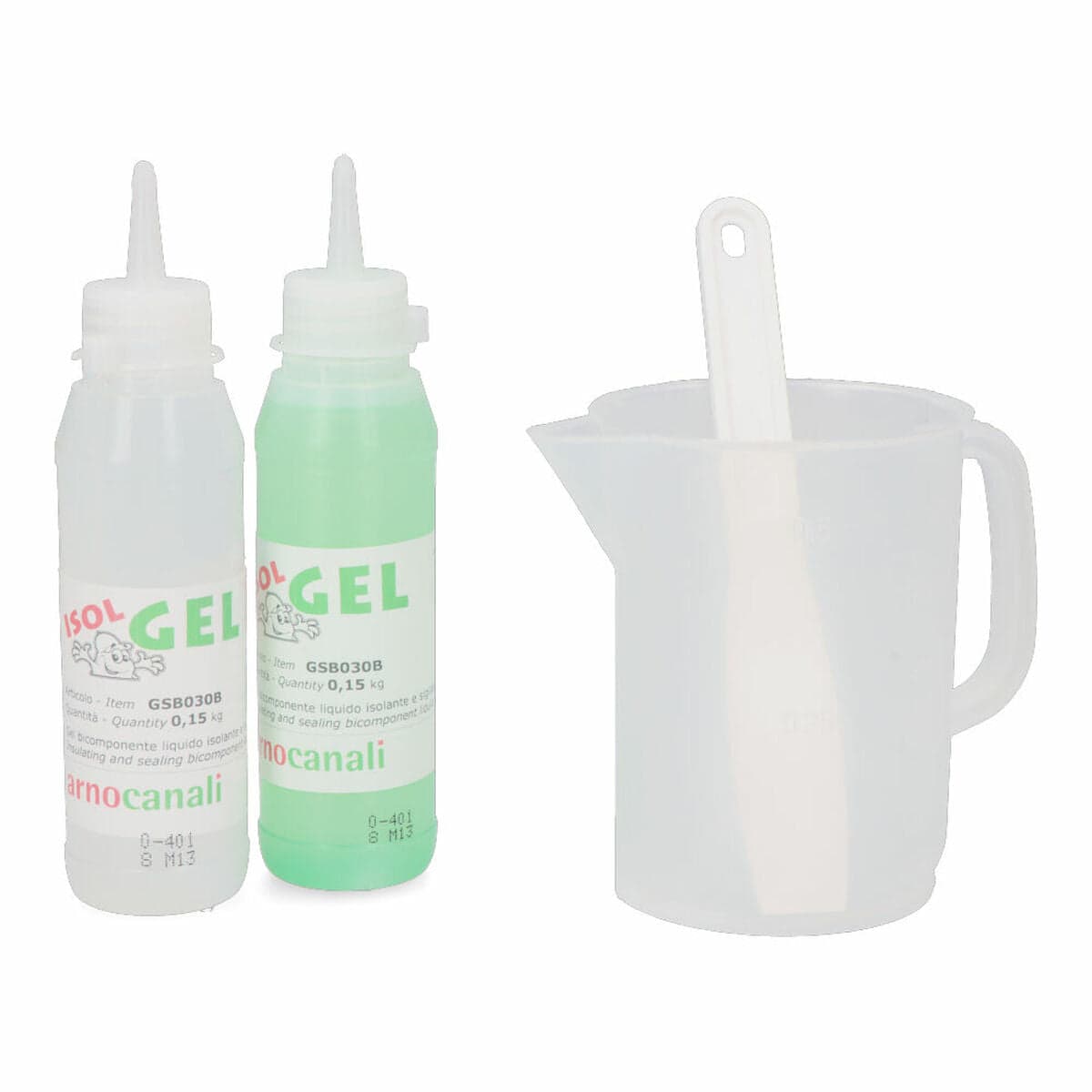 Tweecomponenten isolatie- en afdichtingskit ArnoCanal Isogel 2 x 150 g