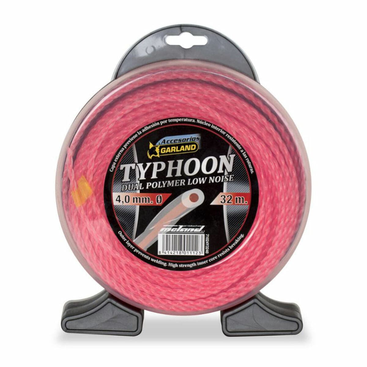 Cutting Machine Thread Garland Typhoon 71024Y3240 4 mm 32 m Double-layer