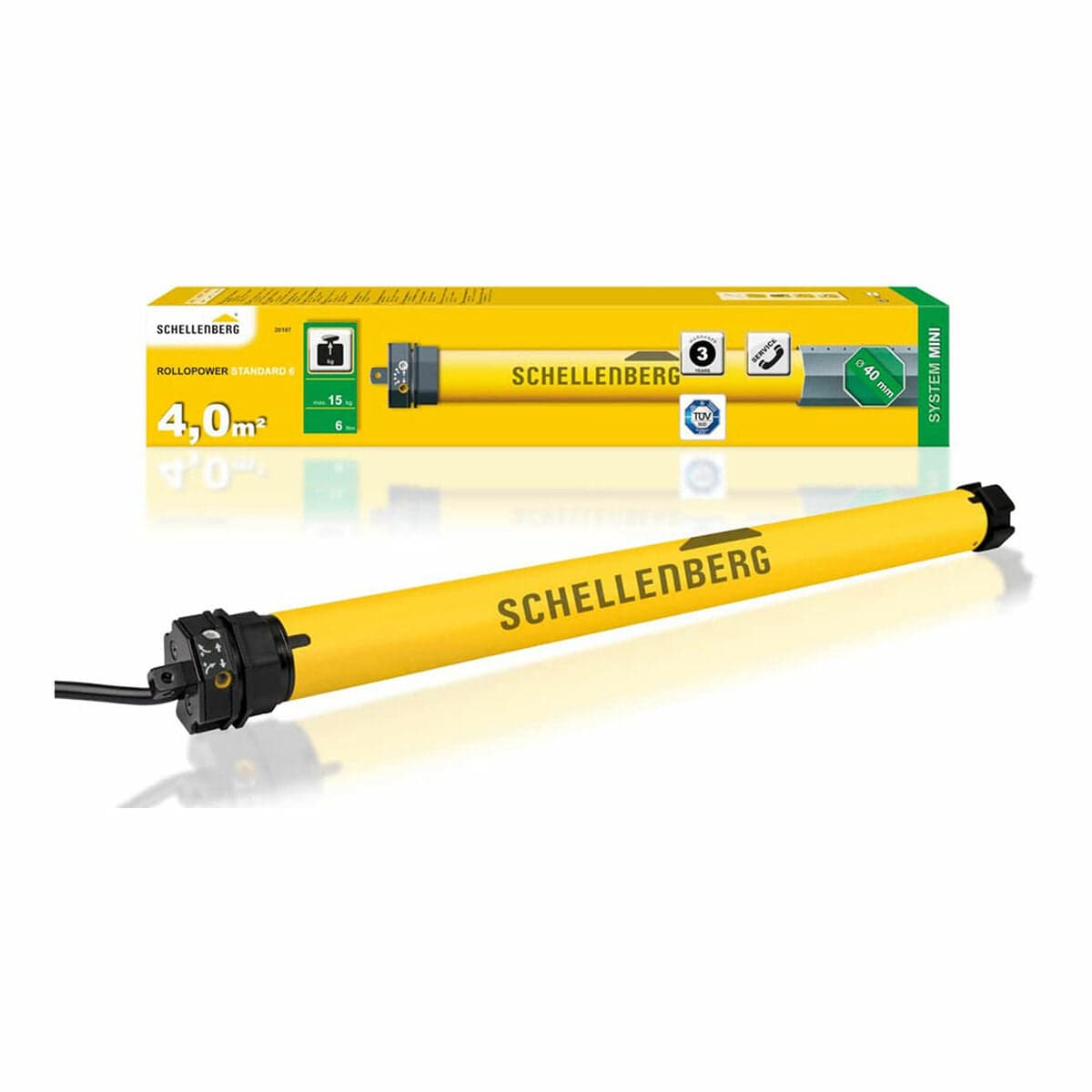 Schellenberg Standard 6nm 20107 Rohrmotor für Rollläden