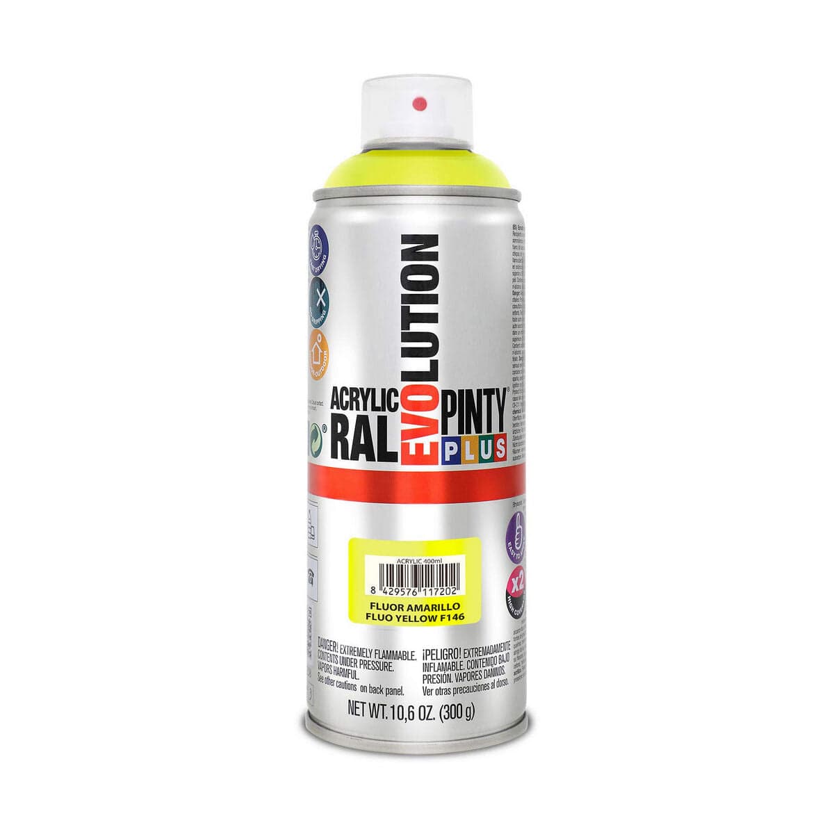Sprühfarbe Pintyplus Evolution F146 400 ml Leuchtgelb