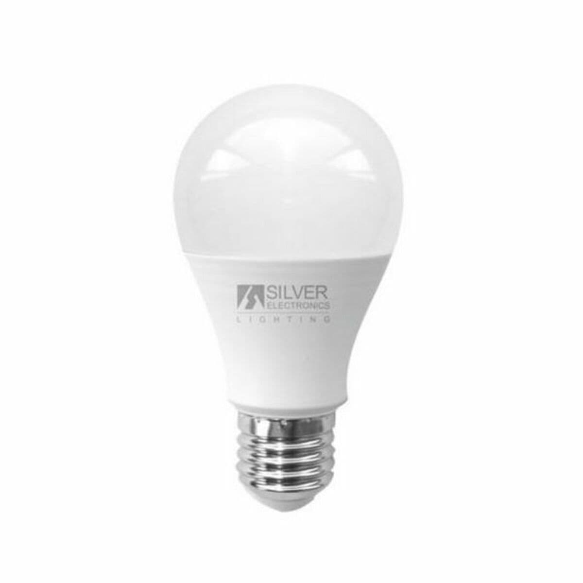 Kugelförmige LED-Glühbirne Silver Electronics ECO E27 15W Weißes Licht