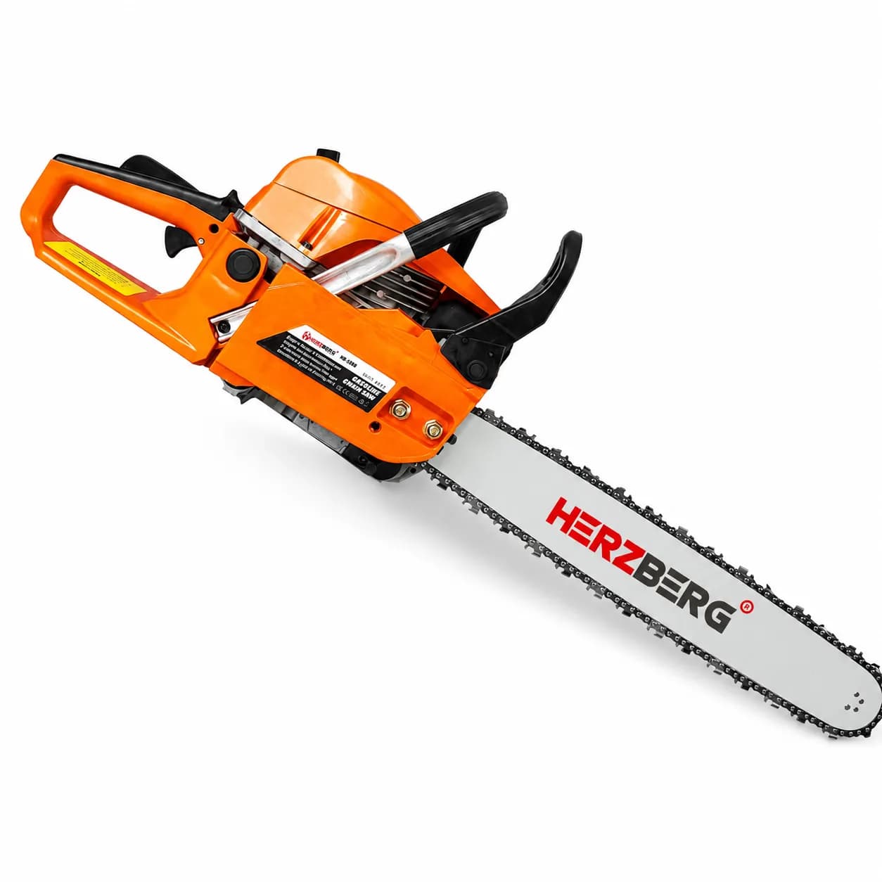 Herzberg HG-5800: Benzin-Kettensäge 58ccm 2-Takt Schneidwerkzeug