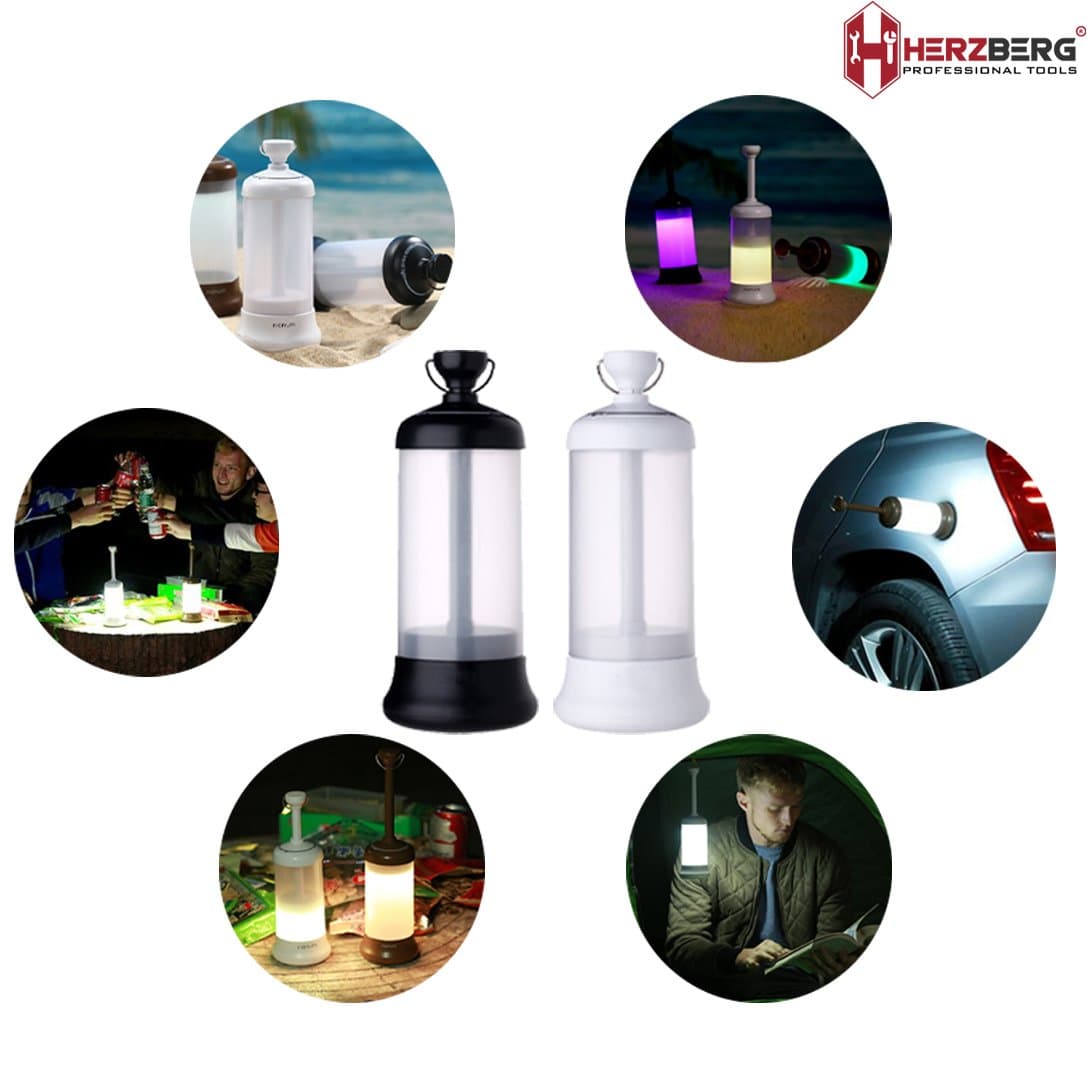 Herzberg HG-5049 Lampe LED pour montage sur véhicule