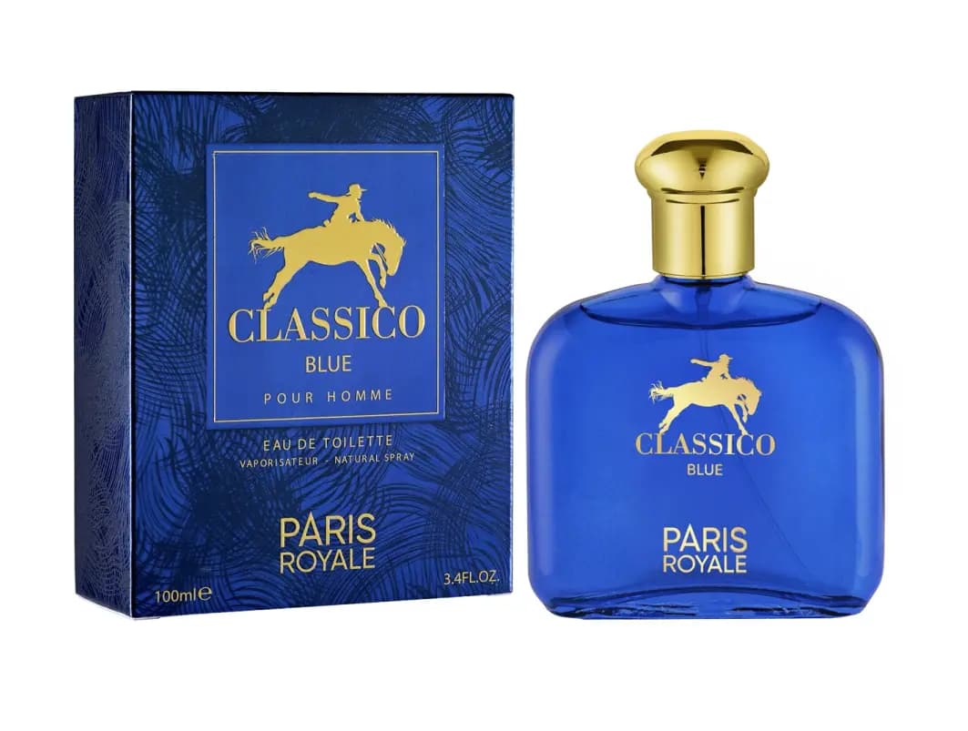 Paris Royale PR-039: Classico Blue Eau de Toilette 100ML - For Men