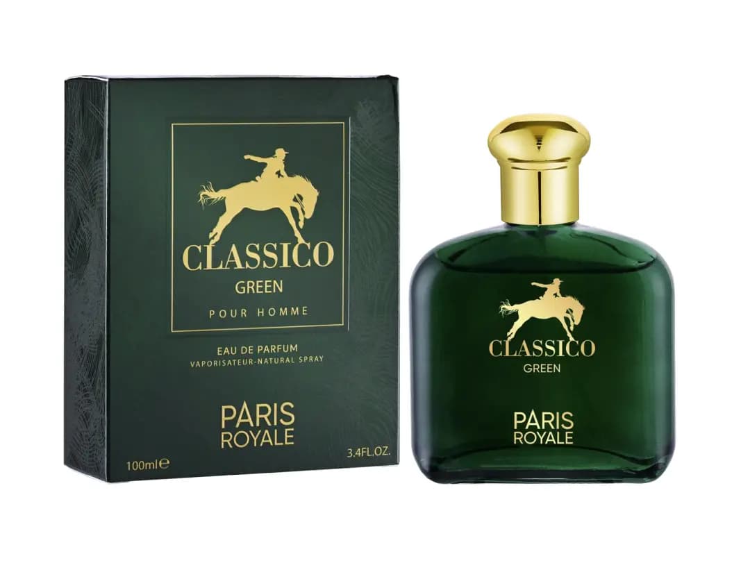 Paris Royale PR-038: Classico Groen Eau de Parfum 100ML - For Men